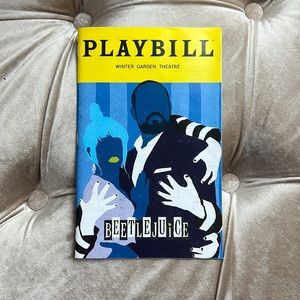 Beetlejuice playbill